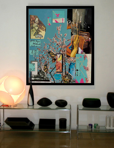 modern living installation
