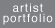 artist portfolio